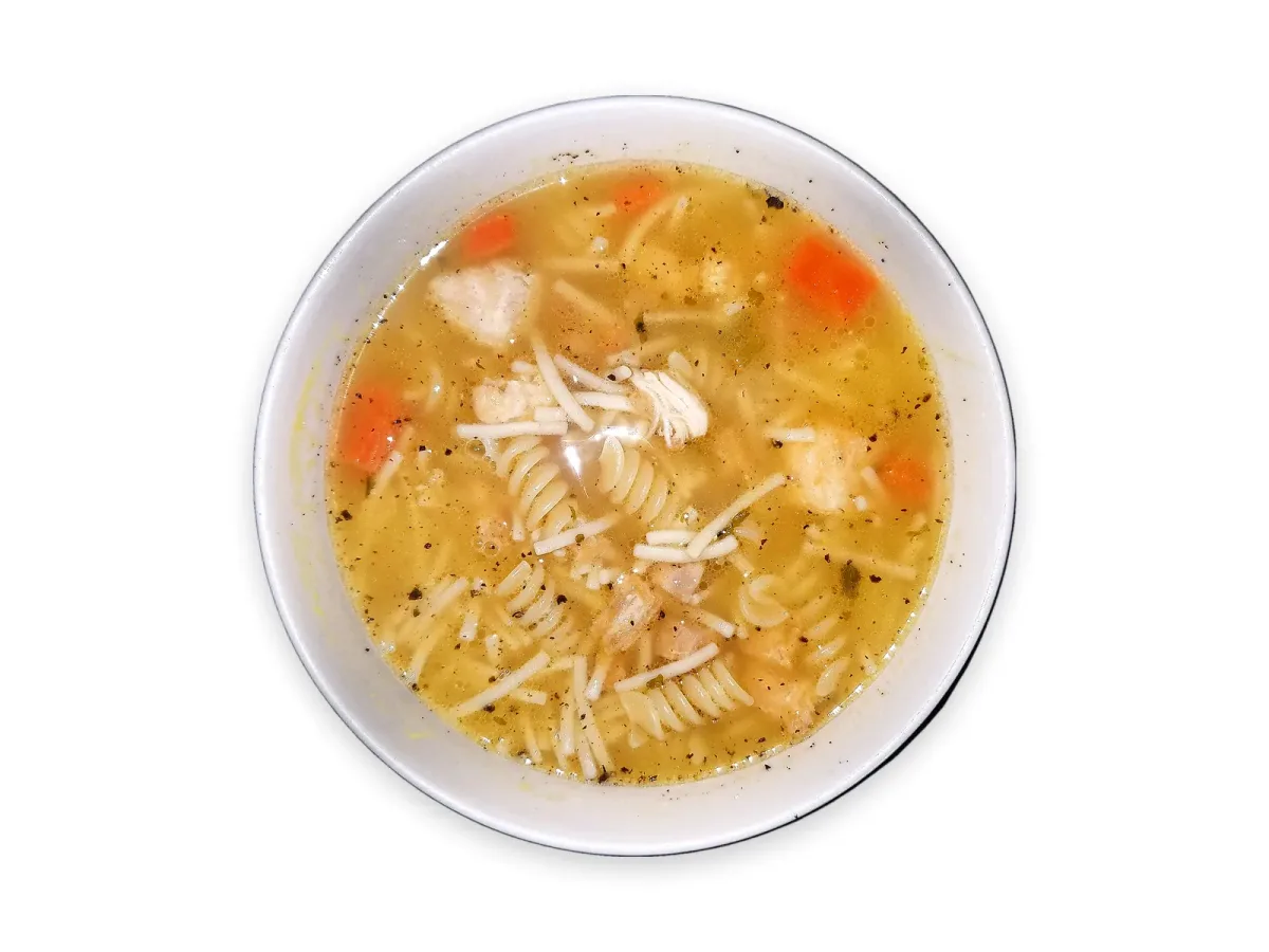 Куриная лапша